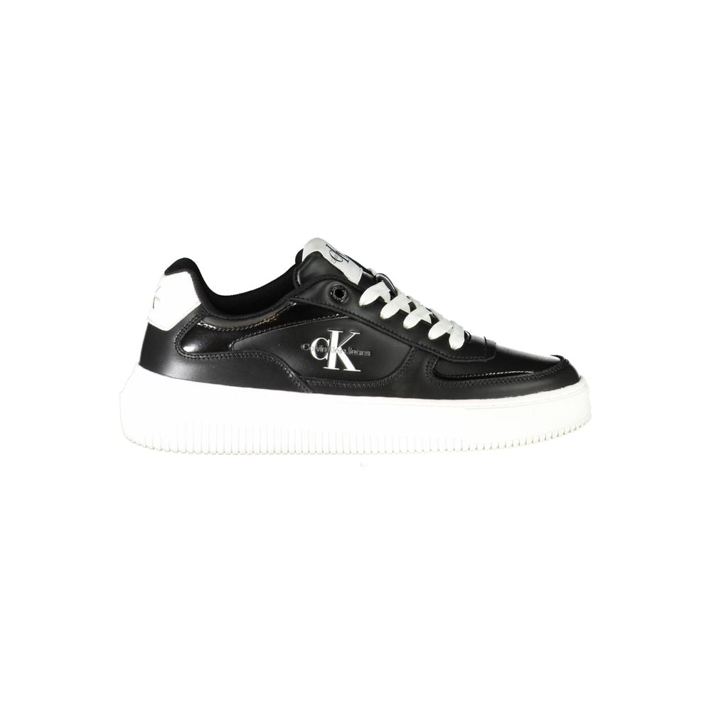 Calvin Klein Black Polyester Sneakers