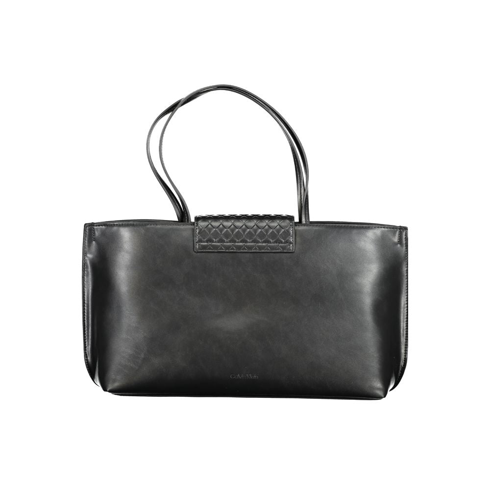 Calvin Klein Black Polyester Women Handbag