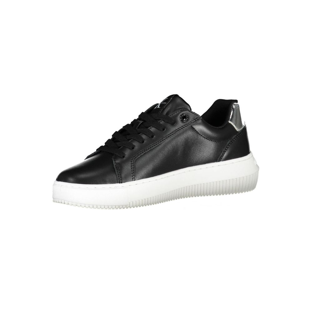 Calvin Klein Black Polyester Women Sneakers