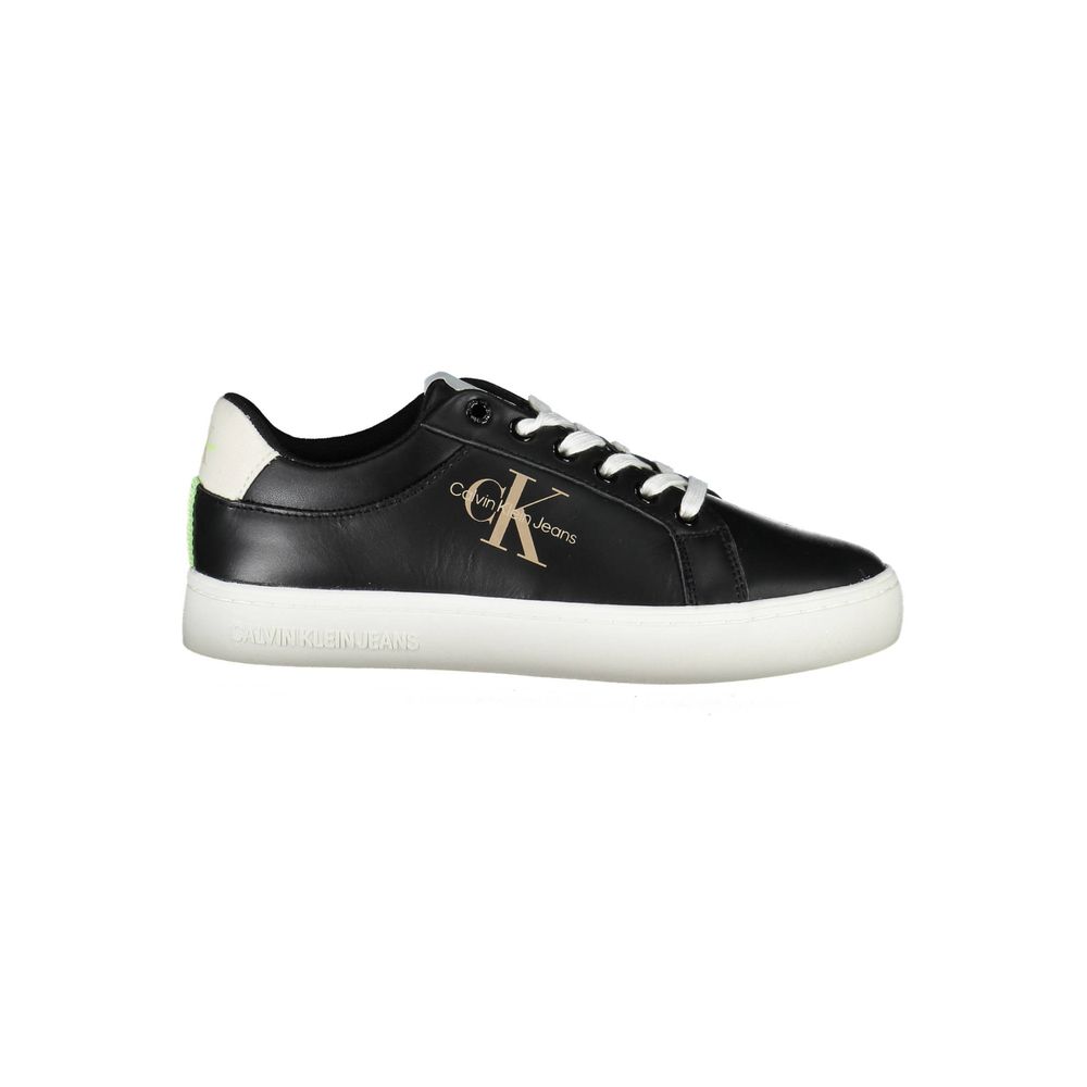 Calvin Klein Black Polyester Women Sneakers