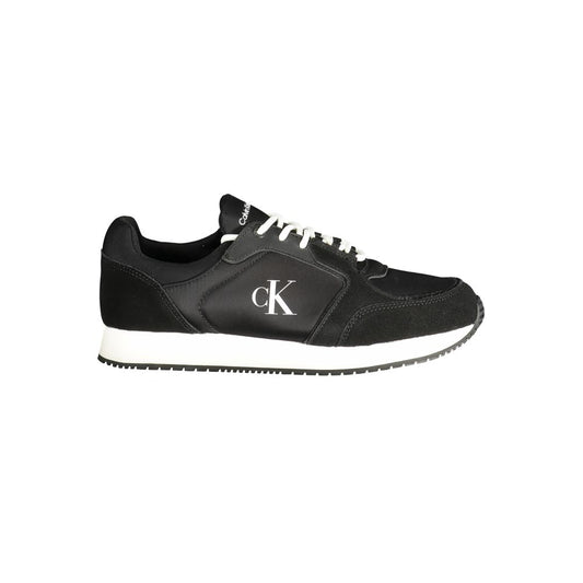 Calvin Klein Black Polyethylene Men Sneakers
