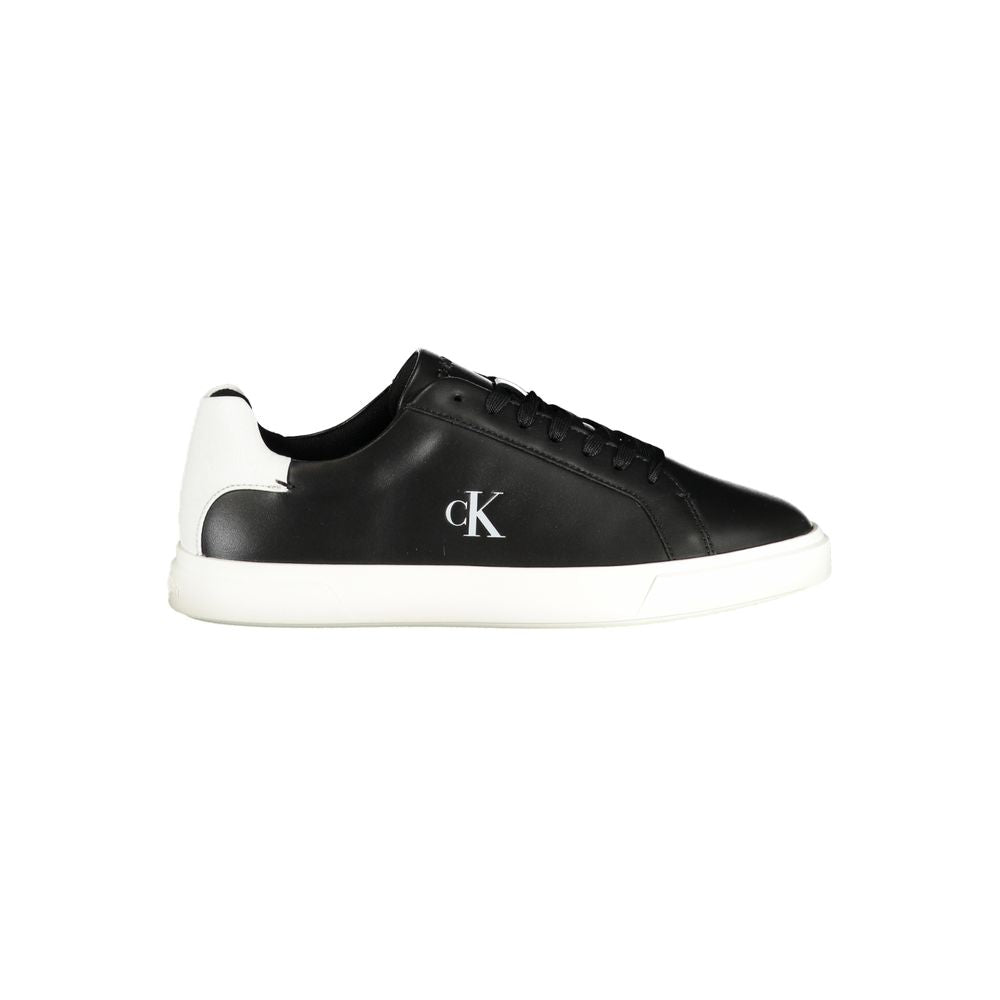 Calvin Klein Black Polyurethane Women Sneaker