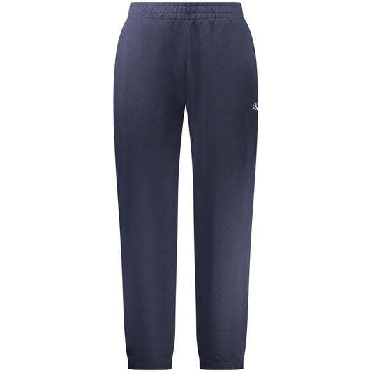 Calvin Klein Blu Cotton Men's Sport Trouser