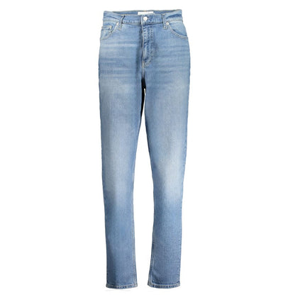 Calvin Klein Blue Cotton Jeans & Pant