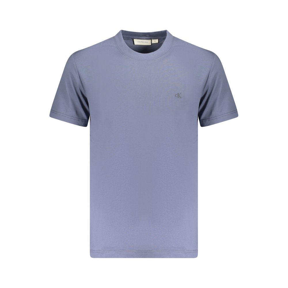 Calvin Klein Blue Cotton Men T-Shirt
