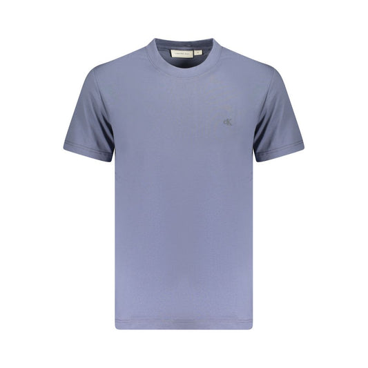 Calvin Klein Blue Cotton Men T-Shirt