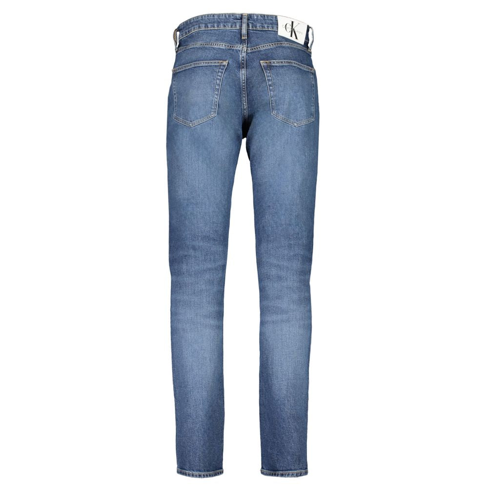 Calvin Klein Blue Cotton Men's Jeans