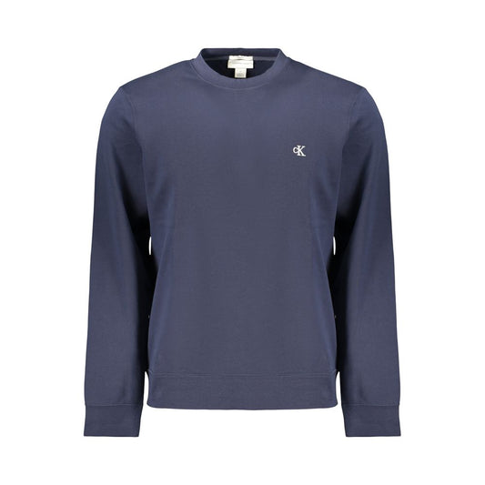 Calvin Klein Blue Cotton Men's Sweatshirt