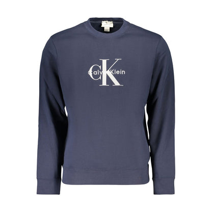 Calvin Klein Blue Cotton Men's Sweatshirt