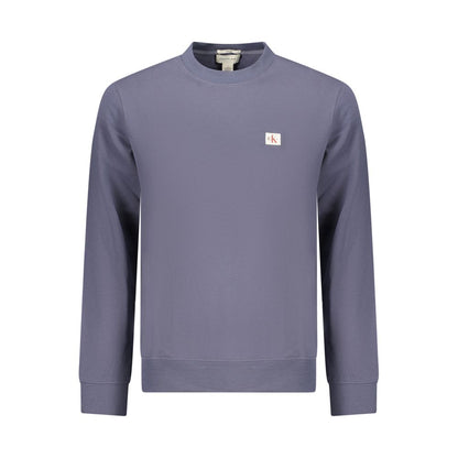 Calvin Klein Blue Cotton Men's Sweatshirt