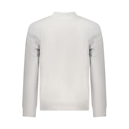 Calvin Klein Gray Cotton Men Sweatshirt