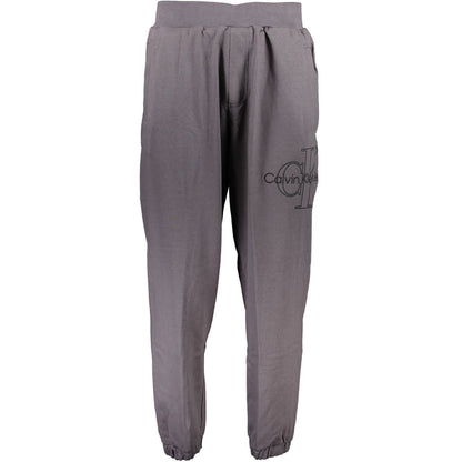 Calvin Klein Gray Cotton Pant