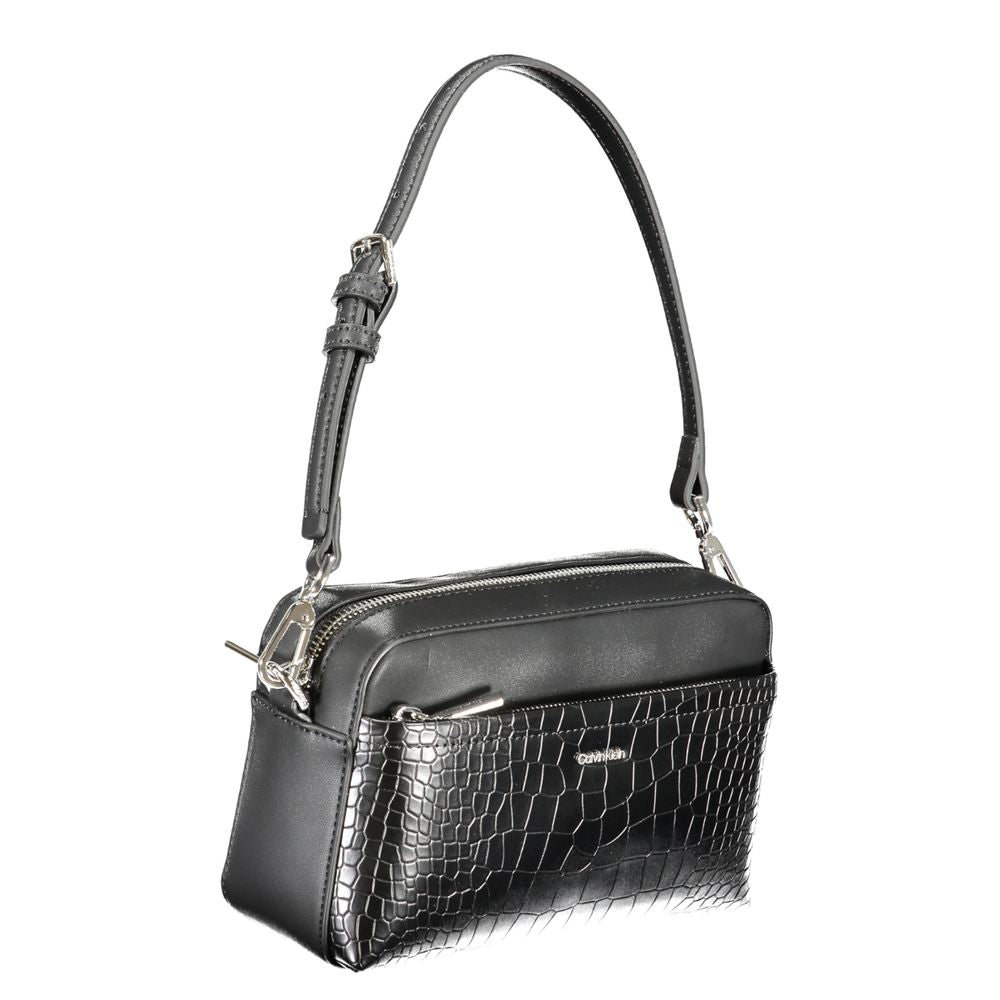 Calvin Klein Nero Poliuretano Donna Borsa
