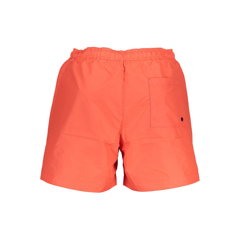 Calvin Klein Red Polyester Swimwear