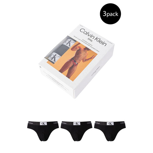 Calvin Klein Underwear Black Cotton Briefs