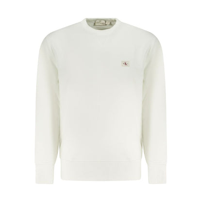 Calvin Klein White Cotton Sweater