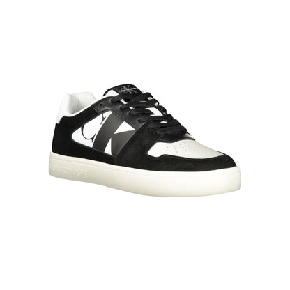 Calvin Klein White Leather Men Sneakers