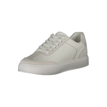 Calvin Klein White Leather Men Sneakers