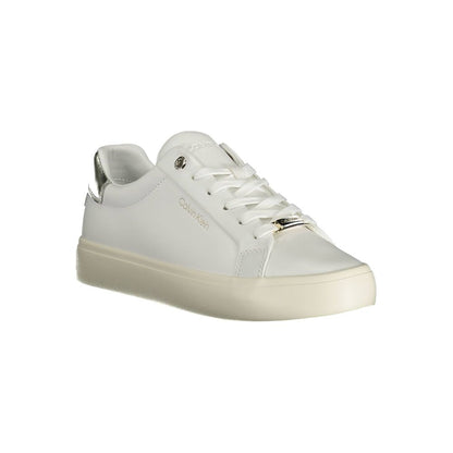 Calvin Klein White Leather Women Sneakers