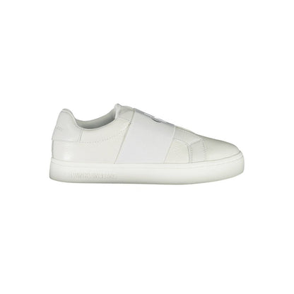Calvin Klein White Leather Women Sneakers