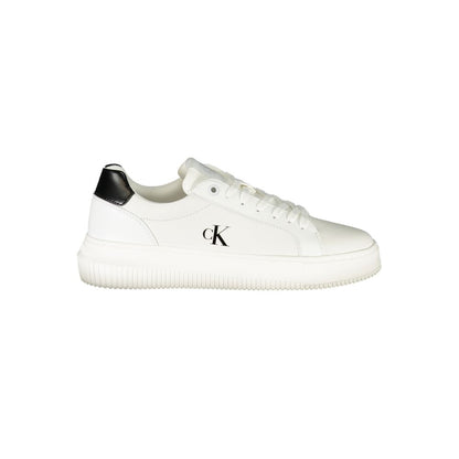 Calvin Klein White Leather Women Sneakers