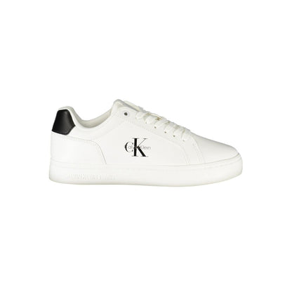 Calvin Klein White Leather Women Sneakers