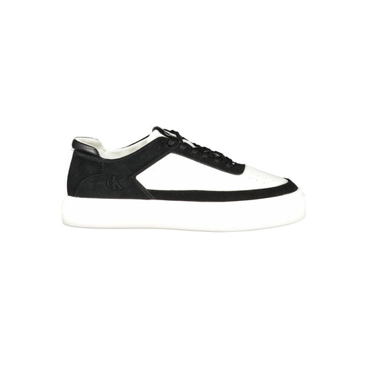 Calvin Klein White Men's Polyurethane Sneakers