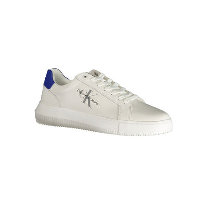 Calvin Klein White Polyester Sneakers