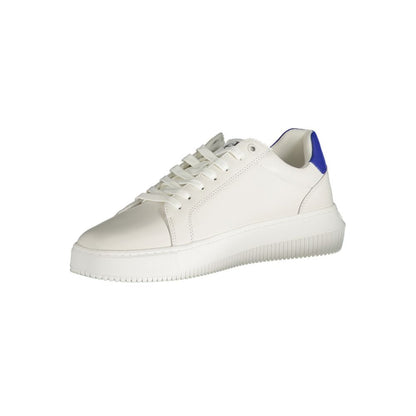 Calvin Klein White Polyester Sneakers