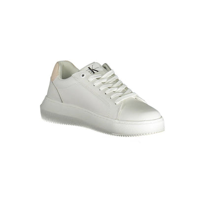 Calvin Klein White Polyester Women Sneakers