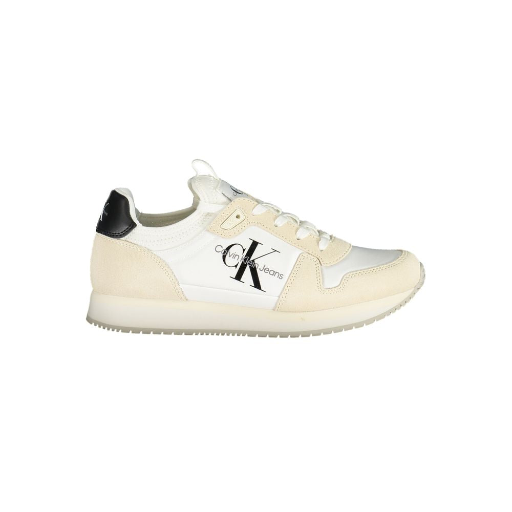 Calvin Klein White Polyester Women Sneakers