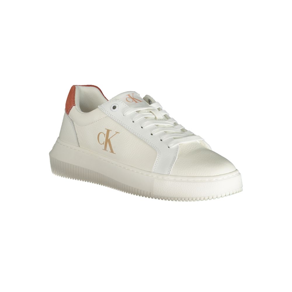Calvin Klein White Polyethylene Women Sneakers