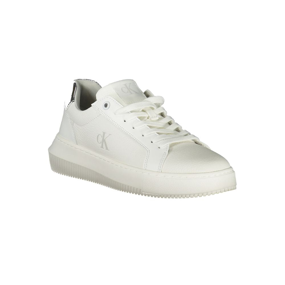 Calvin Klein White Polyethylene Women Sneakers