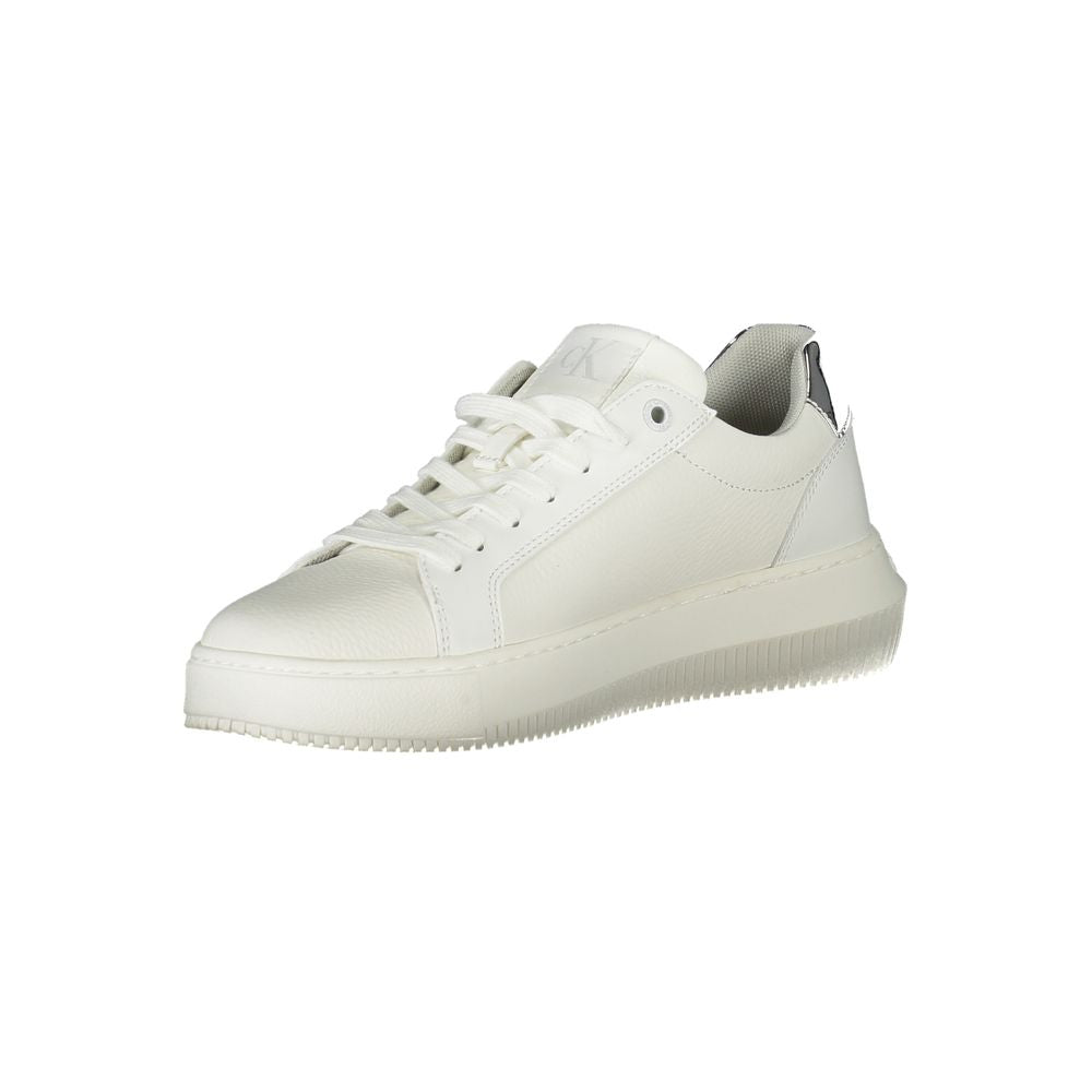 Calvin Klein White Polyethylene Women Sneakers