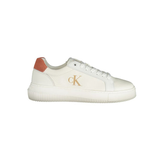 Calvin Klein White Polyethylene Women Sneakers