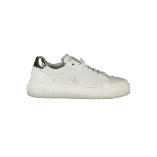 Calvin Klein White Polyethylene Women Sneakers