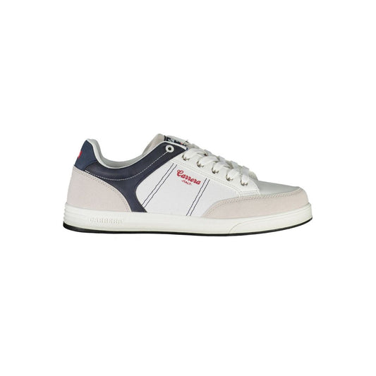 Carrera White Polyester Sneakers