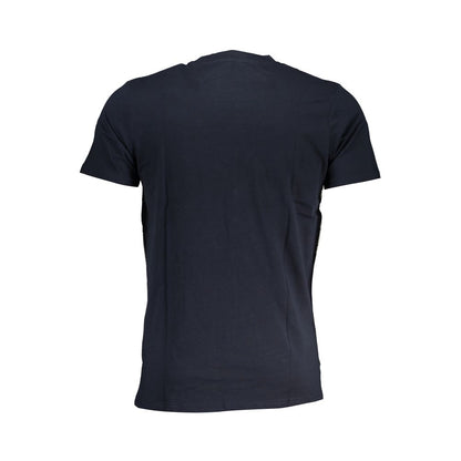 Cavalli Class Blu Cotton Men T-Shirt