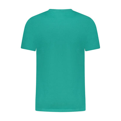 Cavalli Class Green Cotton T-Shirt