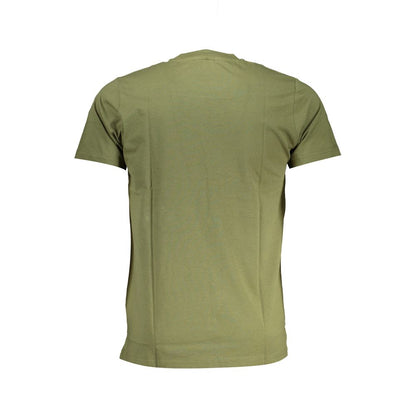 Cavalli Class Verde Cotton Men T-Shirt