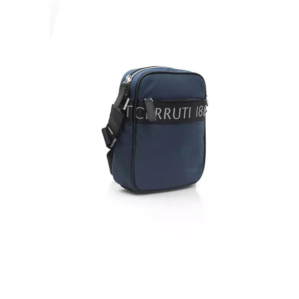 Cerruti 1881 Blue Nylon Women Crossbody Bag