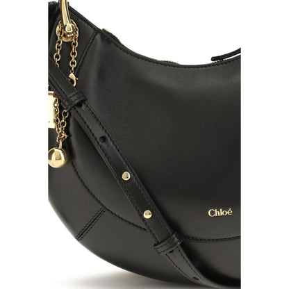 Chloé Black Calf Leather Bos Taurus Shoulder Bag