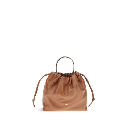 Chloé Brown Lamb Ovis Aries Aries Shoulder Bag