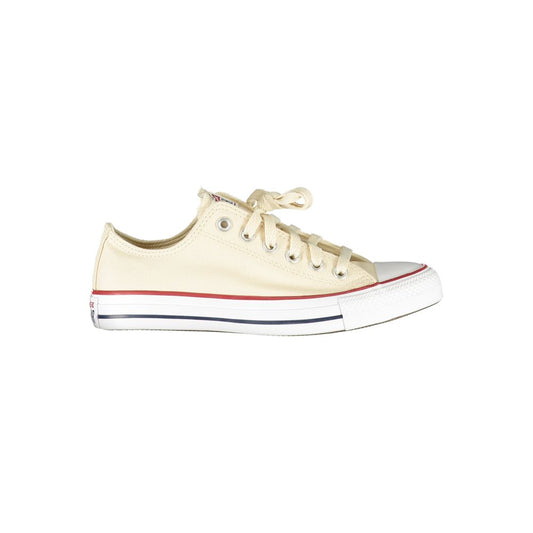 Converse Beige Cotton Women Sneakers