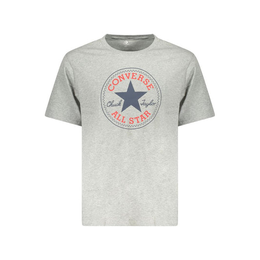 Converse Gray Cotton T-Shirt