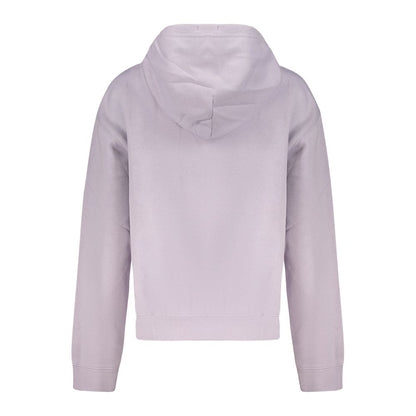 Converse Purple Cotton Women's Sweatshirt