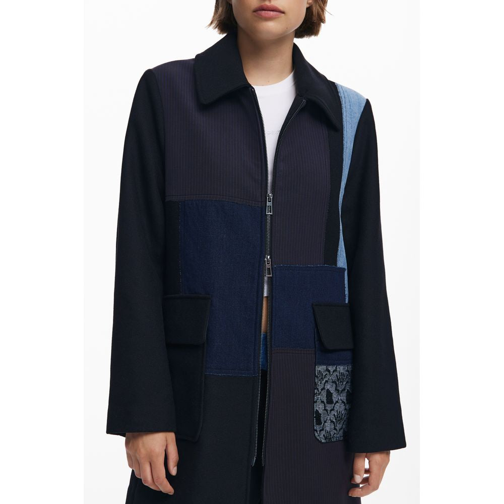 Desigual Black Cotton Women Jacket