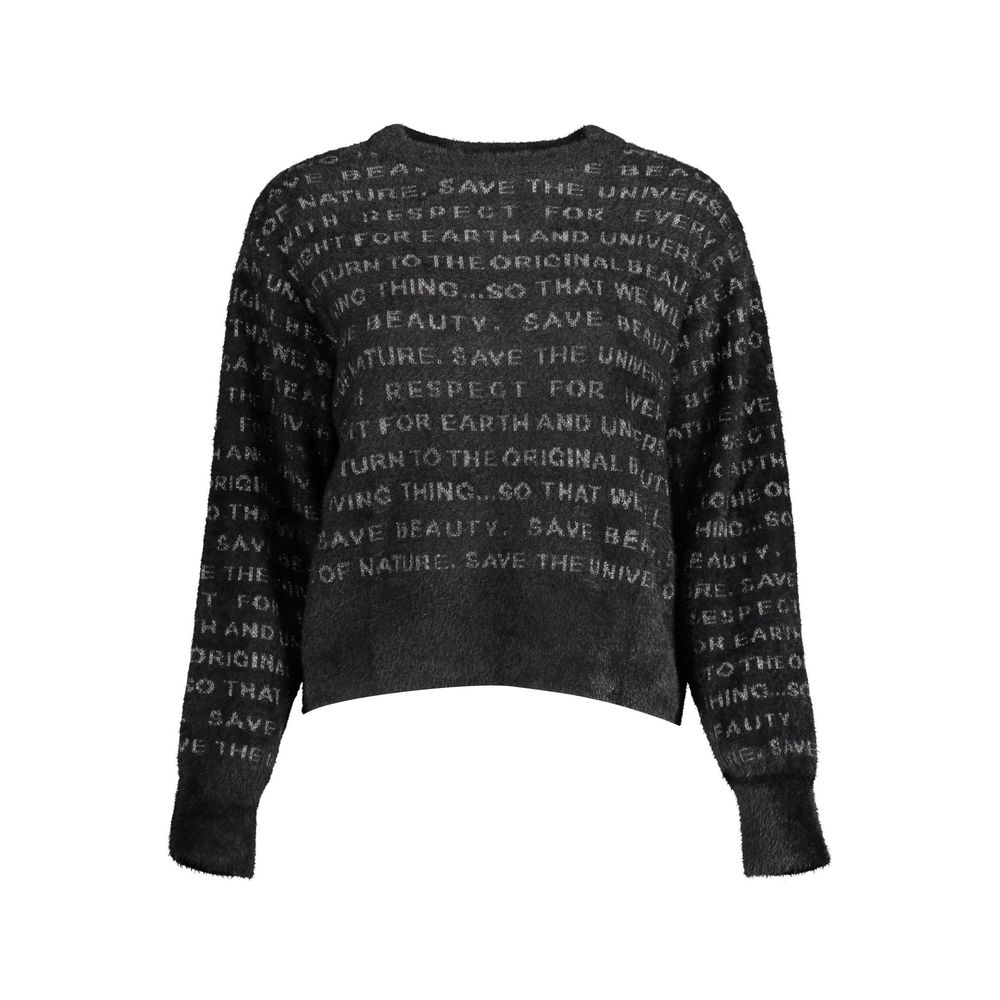Desigual Black Polyester Sweater