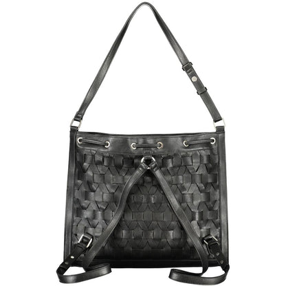 Desigual Black Polyurethane Women Backpack