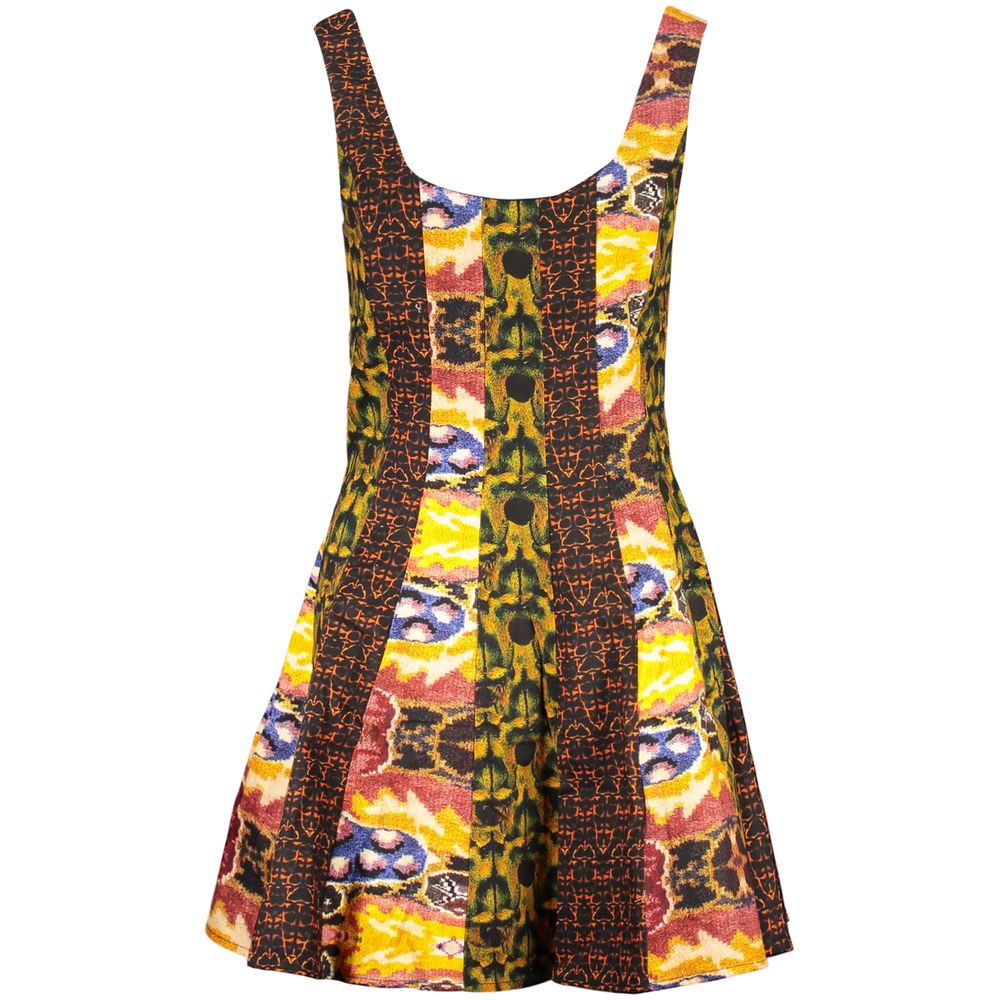 Desigual Giallo Cotton Women Dress